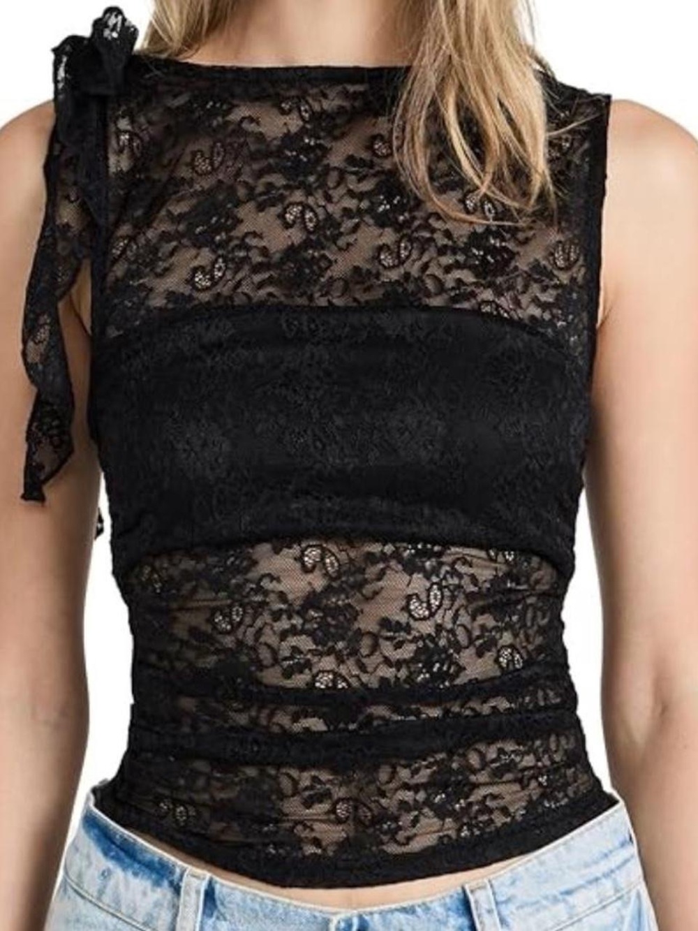 Lioness Lace Sheer Top